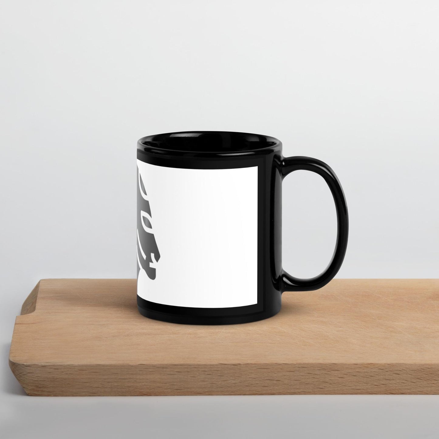Black Glossy Mug