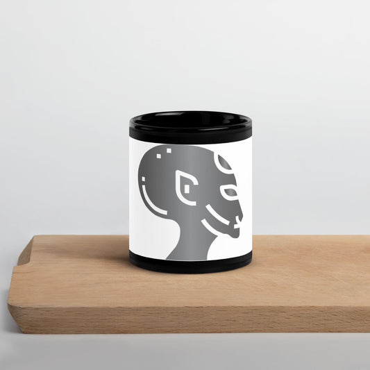 Black Glossy Mug