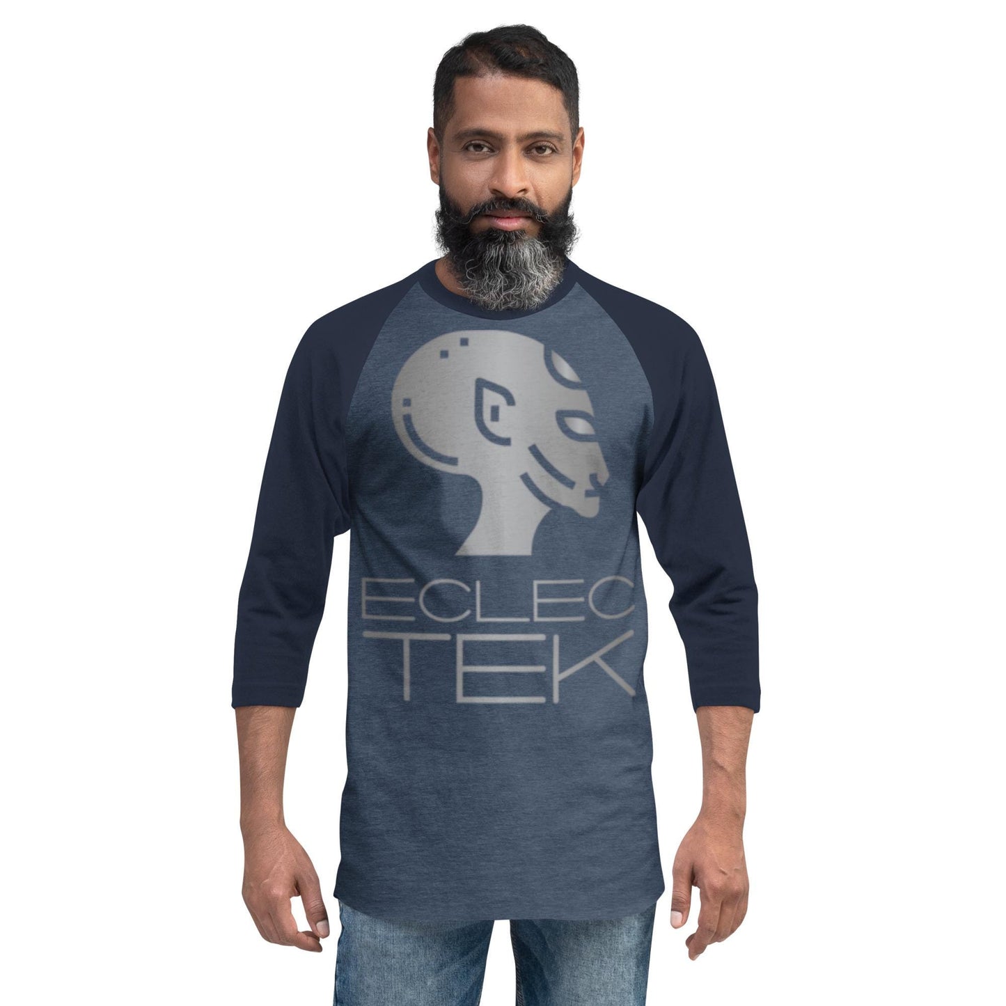 3/4 sleeve raglan shirt